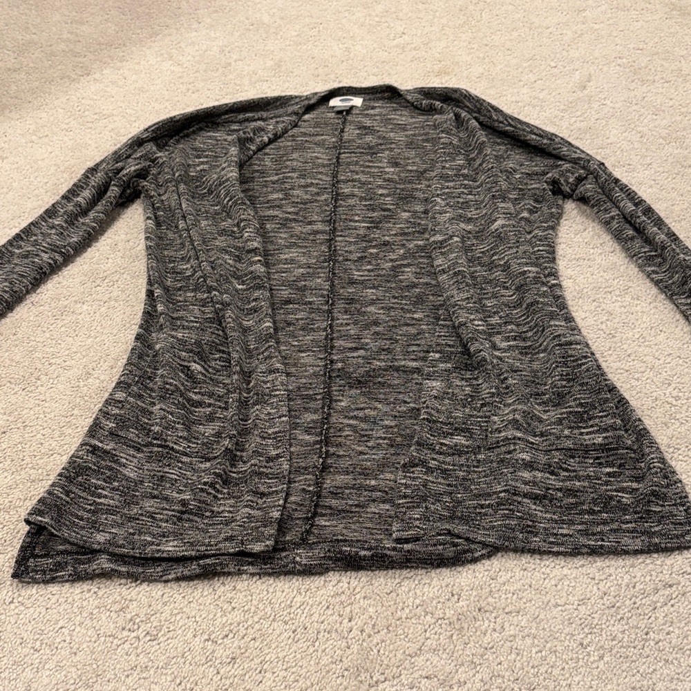Old Navy Women's Charcoal Cardigan